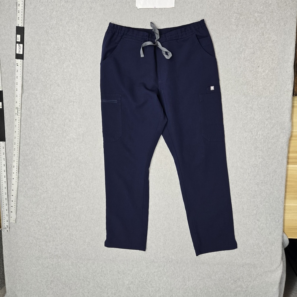 FIGS Women Scrub Pants M/P Blue Yola Skinny Technical Collection PO 1616 READ